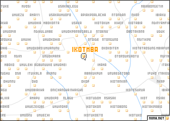 map of Ikot Mba