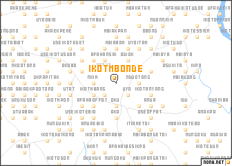 map of Ikot Mbonde