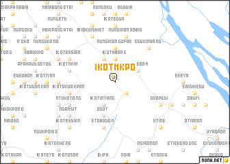 map of Ikot Mkpo