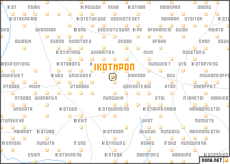 map of Ikot Mpon