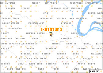 map of Ikot Ntung