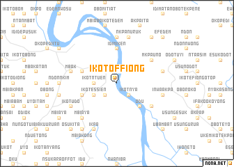 map of Ikot Offiong