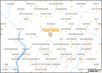 map of Ikot Oko