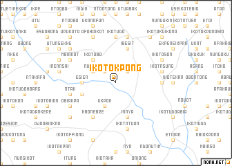 map of Ikot Okpong