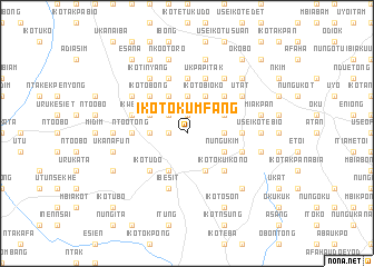 map of Ikot Oku Mfang