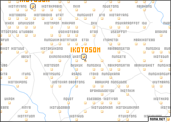 map of Ikot Osom