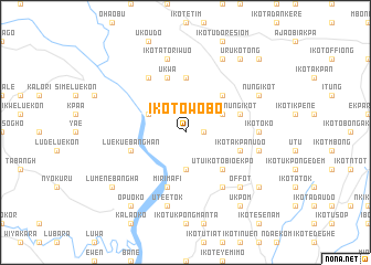 map of Ikot Owobo