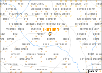 map of Ikot Ubo