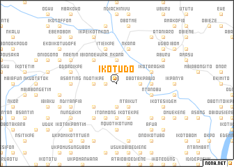 map of Ikot Udo