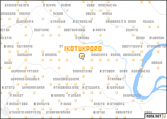 map of Ikot Ukporo