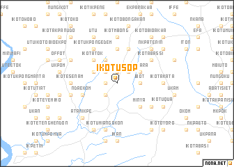 map of Ikot Usop