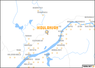 map of Ikoulam-Vam