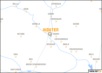 map of Ikouten