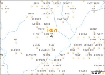 map of Ikoyi