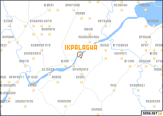 map of Ikpalagwa