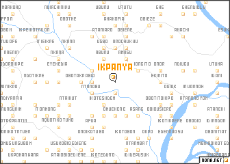 map of Ikpanya