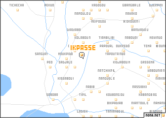 map of Ikpassé