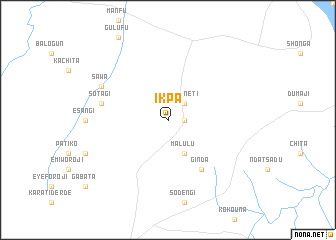 map of Ikpa