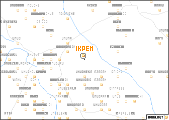 map of Ikpem