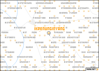 map of Ikpe Nung Inyang