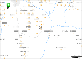 map of Ikpe