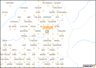 map of Ikpum