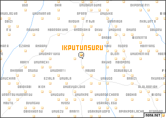map of Ikputu Nsuru