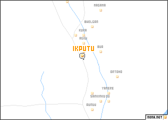 map of Ikputu