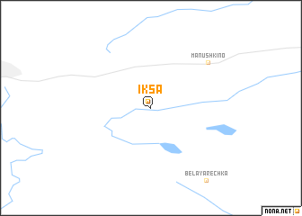 map of Iksa