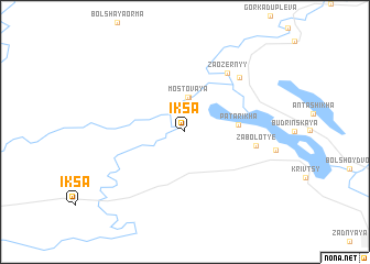 map of Iksa