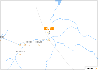 map of Ikuba