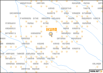 map of Ikuma