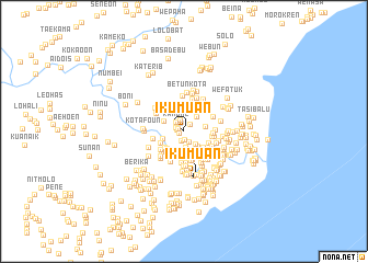 map of Ikumuan