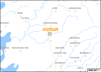 map of Ikundum