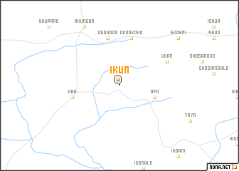 map of Ikun