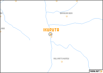 map of Ikuruta