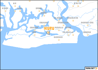 map of Ikuru
