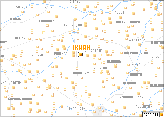 map of Ikwah