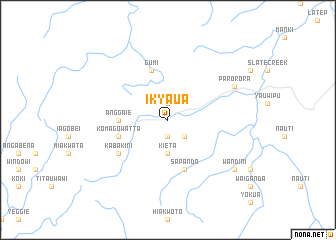 map of Ikyaua