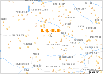 map of Ilacancha