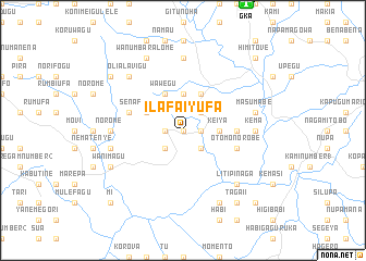 map of Ilafaiyufa