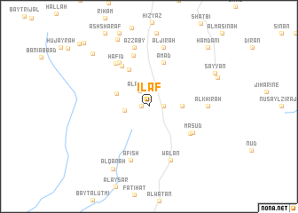 map of ‘Ilāf