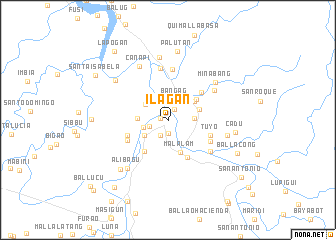map of Ilagan