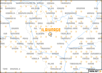 map of Ilai-Unage