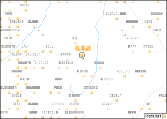 map of Ilaji