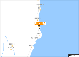 map of Ilakala