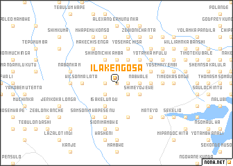 map of Ilake Ngosa