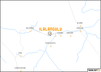 map of Ilalangulu