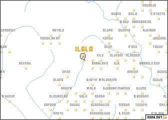 map of Ilala