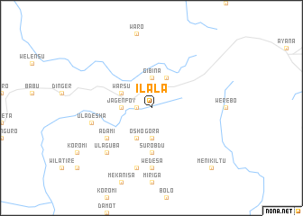 map of Īlala